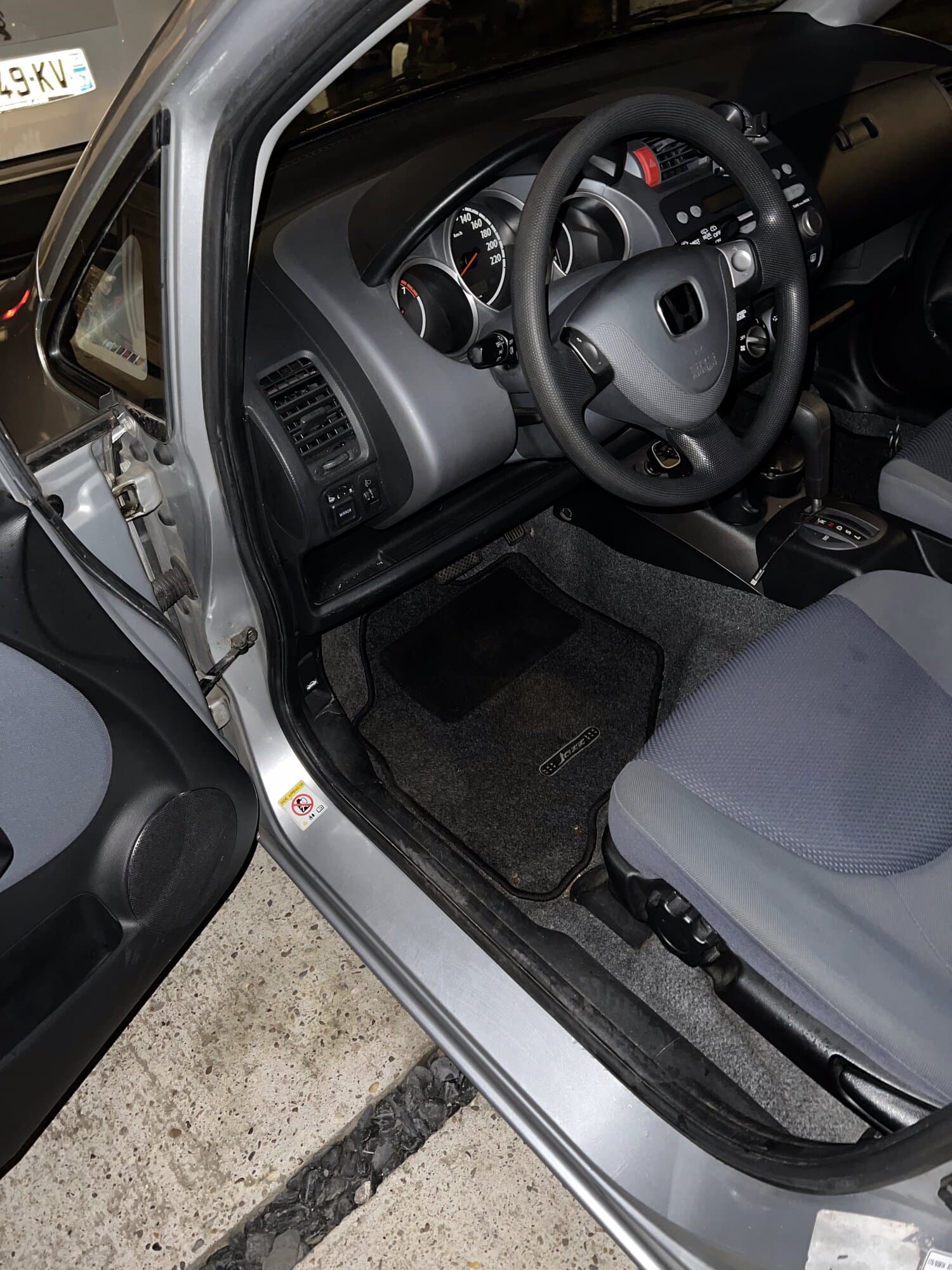Honda Jazz — plancher avant — après intervention